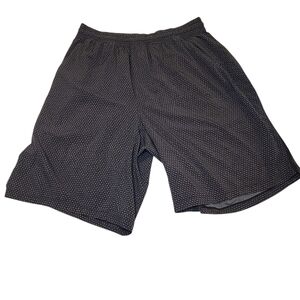 Lululemon Black Athletic Shorts with Moisture-Wicking Fabric Men's Size Medium